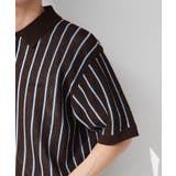 【マシンウォッシャブル】ニットストライプ半袖シャツ | THE SHOP TK | 詳細画像17