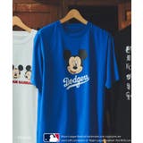 ブルー(093) | 【Disney】【MLB】スペシャルデザイン半袖Tシャツ | THE SHOP TK