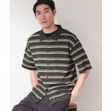 【抗菌防臭／UVカット／洗濯機OK】和紙混 半袖ニットシャツ | THE SHOP TK | 詳細画像13 