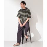【抗菌防臭／UVカット／洗濯機OK】和紙混 半袖ニットシャツ | THE SHOP TK | 詳細画像15 