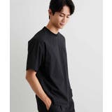 【接触冷感/洗濯機OK／セットアップ可】ナイロンストレッチ半袖Tシャツ | THE SHOP TK | 詳細画像2 