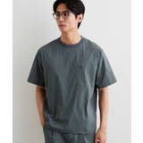 【接触冷感/洗濯機OK／セットアップ可】ナイロンストレッチ半袖Tシャツ | THE SHOP TK | 詳細画像5 