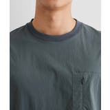 【接触冷感/洗濯機OK／セットアップ可】ナイロンストレッチ半袖Tシャツ | THE SHOP TK | 詳細画像12 