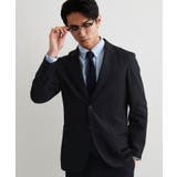 ネイビー(094) | 【ストレッチ/洗濯機OK/セットアップ可】デニムライク ジャケット | THE SHOP TK