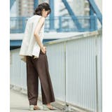 ノーカラーVネックジレ【洗濯機洗い可】 | OPAQUE.CLIP | 詳細画像12