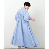 ドルマンスリーブシャツワンピース【洗濯機洗い可】 | OPAQUE.CLIP | 詳細画像6