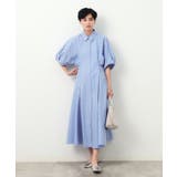 ドルマンスリーブシャツワンピース【洗濯機洗い可】 | OPAQUE.CLIP | 詳細画像7