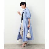 ドルマンスリーブシャツワンピース【洗濯機洗い可】 | OPAQUE.CLIP | 詳細画像9