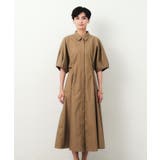 ドルマンスリーブシャツワンピース【洗濯機洗い可】 | OPAQUE.CLIP | 詳細画像15