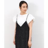 前後2WAYフリンジキャミワンピース【洗濯機洗い可】 | OPAQUE.CLIP | 詳細画像2