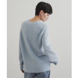 フェザーヤーンVネックニット | OPAQUE.CLIP | 詳細画像59