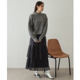 《ツインセット》バラクラバ×ハイネックショートニット【洗える】 | OPAQUE.CLIP | 詳細画像10