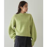 《ツインセット》バラクラバ×ハイネックショートニット【洗える】 | OPAQUE.CLIP | 詳細画像13