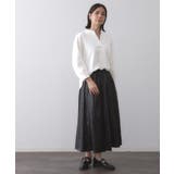 スキッパートップス【吸水速乾/UVケア/洗濯機OK】 | OPAQUE.CLIP | 詳細画像4 