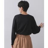 ラグランクルーネックニット エクストラファインメリノウール | OPAQUE.CLIP | 詳細画像38