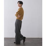 ラグランクルーネックニット エクストラファインメリノウール | OPAQUE.CLIP | 詳細画像45