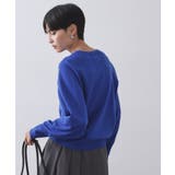 ラグランクルーネックニット エクストラファインメリノウール | OPAQUE.CLIP | 詳細画像52