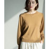 ラグランクルーネックニット エクストラファインメリノウール | OPAQUE.CLIP | 詳細画像6