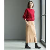 ラグランクルーネックニット エクストラファインメリノウール | OPAQUE.CLIP | 詳細画像17