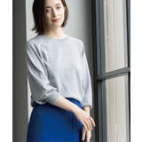 ラグランクルーネックニット エクストラファインメリノウール | OPAQUE.CLIP | 詳細画像19