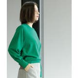 ラグランクルーネックニット エクストラファインメリノウール | OPAQUE.CLIP | 詳細画像25