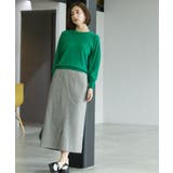 ラグランクルーネックニット エクストラファインメリノウール | OPAQUE.CLIP | 詳細画像30