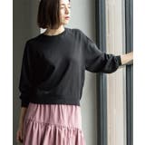 ブラック(019) | ラグランクルーネックニット エクストラファインメリノウール | OPAQUE.CLIP