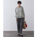 ボートネックニット エクストラファインメリノウール | OPAQUE.CLIP | 詳細画像51