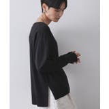 ボートネックニット エクストラファインメリノウール | OPAQUE.CLIP | 詳細画像57