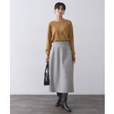 ボートネックニット エクストラファインメリノウール | OPAQUE.CLIP | 詳細画像85