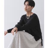 ボートネックニット エクストラファインメリノウール | OPAQUE.CLIP | 詳細画像56