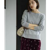 ボートネックニット エクストラファインメリノウール | OPAQUE.CLIP | 詳細画像7