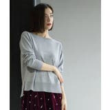 ボートネックニット エクストラファインメリノウール | OPAQUE.CLIP | 詳細画像10