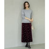 ボートネックニット エクストラファインメリノウール | OPAQUE.CLIP | 詳細画像12