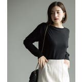 ボートネックニット エクストラファインメリノウール | OPAQUE.CLIP | 詳細画像14