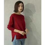 ボートネックニット エクストラファインメリノウール | OPAQUE.CLIP | 詳細画像26