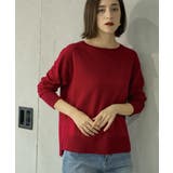 ボートネックニット エクストラファインメリノウール | OPAQUE.CLIP | 詳細画像27