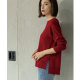 ボートネックニット エクストラファインメリノウール | OPAQUE.CLIP | 詳細画像28