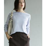 ボートネックニット エクストラファインメリノウール | OPAQUE.CLIP | 詳細画像31