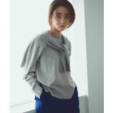 グレー(012) | ボートネックニット エクストラファインメリノウール | OPAQUE.CLIP