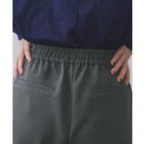 《SS-LLサイズ》ストレッチ美脚イージーワイドパンツ【防シワ/洗濯機洗い可】 | OPAQUE.CLIP | 詳細画像38 