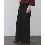 《SS-LLサイズ》ストレッチ美脚イージーワイドパンツ【防シワ/洗濯機洗い可】 | OPAQUE.CLIP | 詳細画像20 