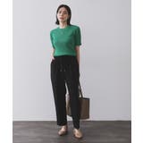 ストレッチ美脚イージーテーパードパンツ【防シワ/洗濯機洗い可】 | OPAQUE.CLIP | 詳細画像27 