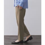 ストレッチ美脚イージーテーパードパンツ【防シワ/洗濯機洗い可】 | OPAQUE.CLIP | 詳細画像31 