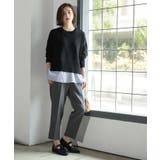 ストレッチ美脚イージーテーパードパンツ【防シワ/洗濯機洗い可】 | OPAQUE.CLIP | 詳細画像7 