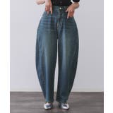 ストレッチバレルレッグデニム【洗濯機洗い可】 | OPAQUE.CLIP | 詳細画像24 