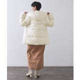 撥水フードミドルダウンコート【防風/抗菌防臭/洗濯機OK】《S～LL》 | OPAQUE.CLIP | 詳細画像25 