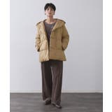 撥水フードミドルダウンコート【防風/抗菌防臭/洗濯機OK】《S～LL》 | OPAQUE.CLIP | 詳細画像34 