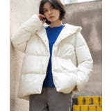 オフホワイト(003) | 撥水フードミドルダウンコート【防風/抗菌防臭/洗濯機OK】《S～LL》 | OPAQUE.CLIP