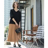 フェイクスウェードプリーツスカート【静電気防止加工/洗濯機OK】 | OPAQUE.CLIP | 詳細画像17 